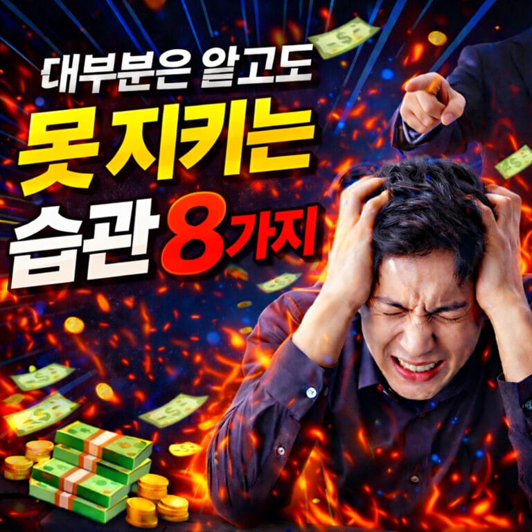 대부분은 알고도 못 지키는 습관 8가지